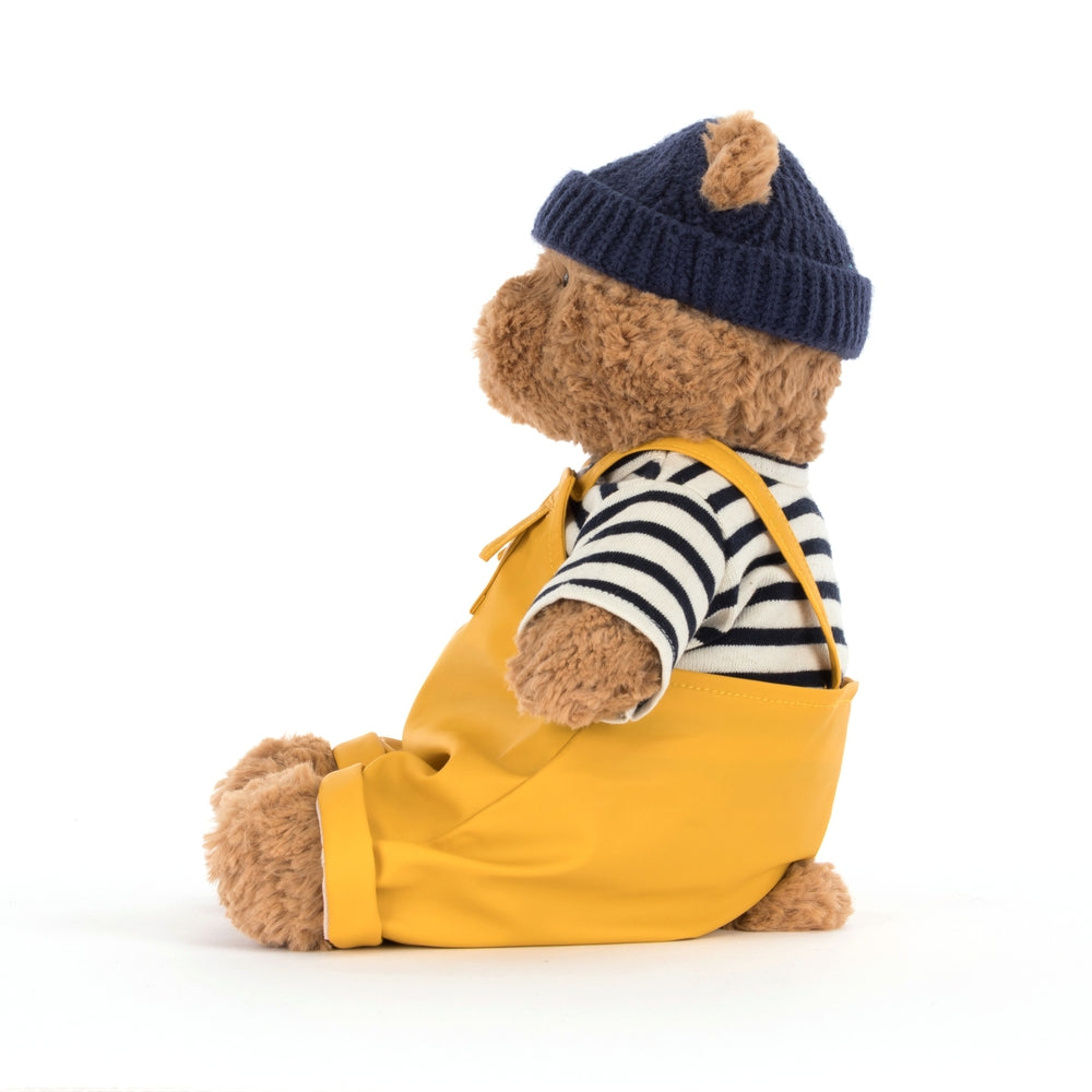 Kosebamse Bartholomew Bear sjømannsantrekk bakside