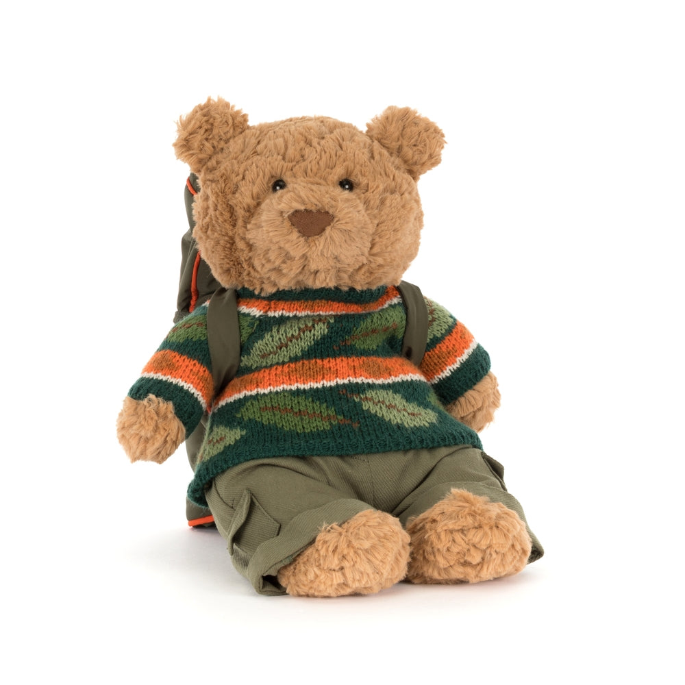 Kosebamse Bartholomew Bear turantrekk bakside