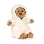 Kosebamse Bartholomew Bear med heldress antrekk bakside