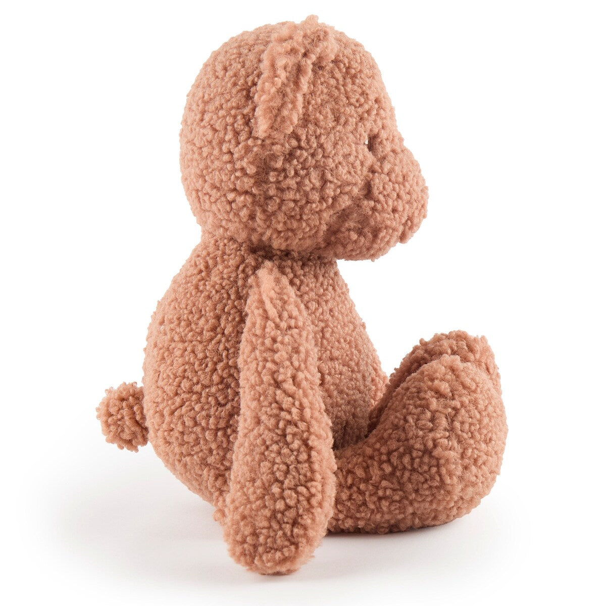 Kosebamse bjørn Mika bouclé polyester arm og ben detalj