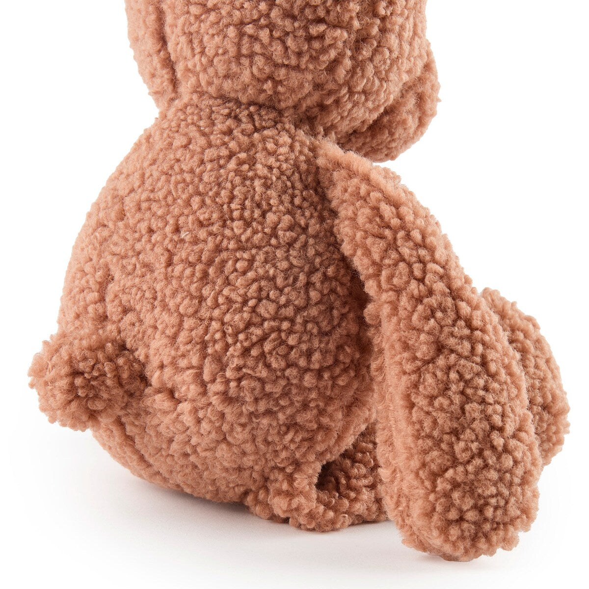 Kosebamse bjørn Mika bouclé polyester pakket i eske