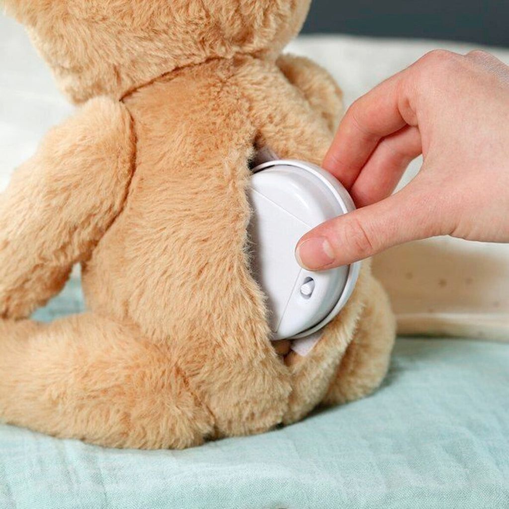Kosebamse med sang og 5 melodier fra 12 mnd bakside