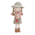 Kosedukke Ranger Rosa Safari Friends polyester - Little Dutch forfra