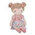 Kosedukke Rosa 35 cm i polyester forfra