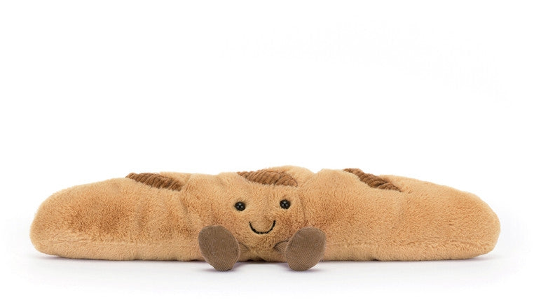 Kosedyr Amuseable Baguette 34 cm, EN 71 - Jellycat forfra
