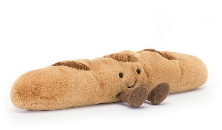 Kosedyr Amuseable Baguette 34 cm, EN 71 - Jellycat bakside