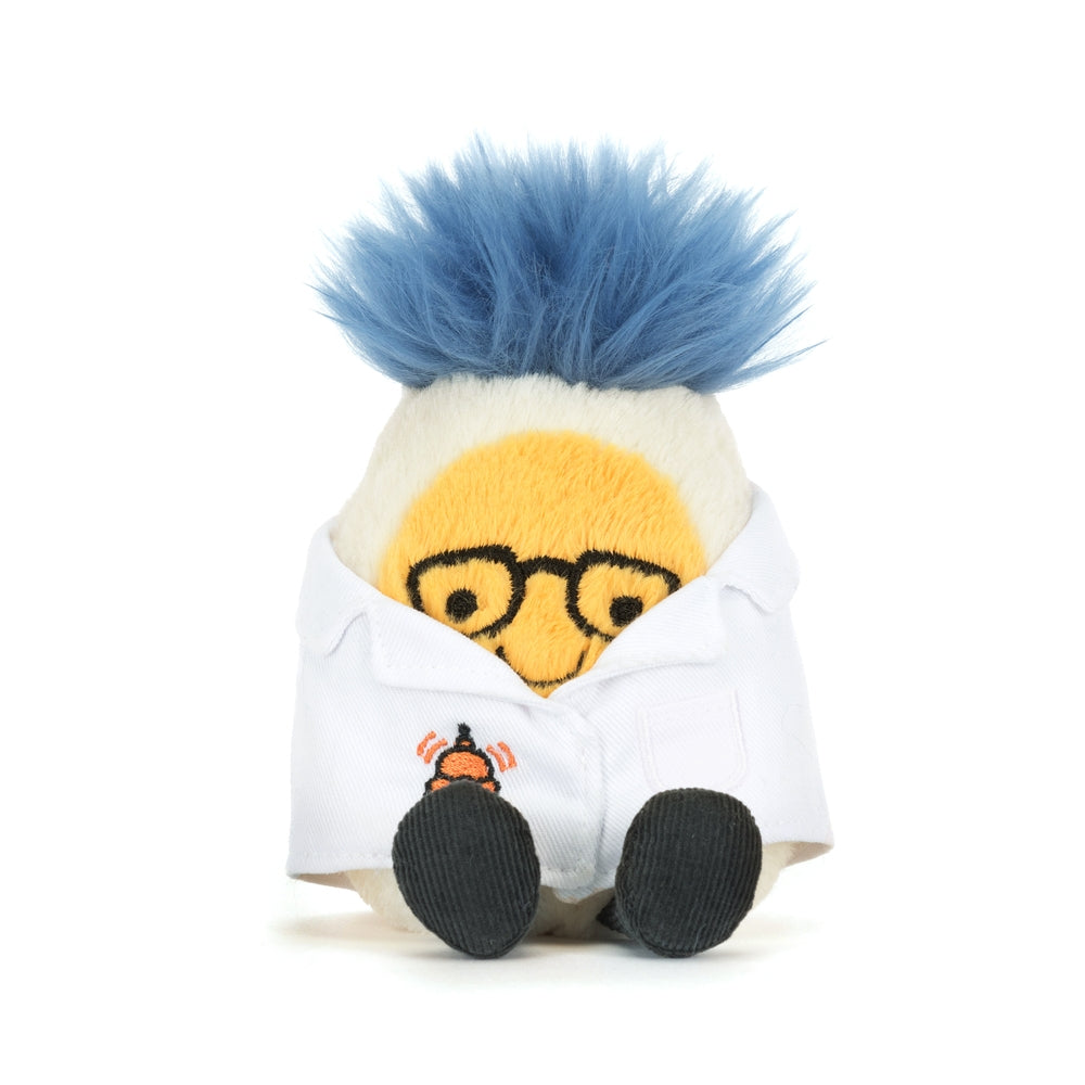 Kosedyr Amuseables Boiled Egg Scientist Outfit forfra