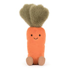 Kosedyr Amuseables Carrot gulrot 28 cm forfra
