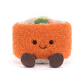 Kosedyr Amuseables Codhi Californian Roll Jellycat forfra