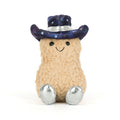 Kosedyr Amuseables Peanut Space Rodeo Outfit - Jellycat forfra