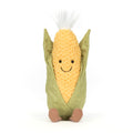 Kosedyr Amuseables Sweetcorn maiskolbe 27 cm forfra