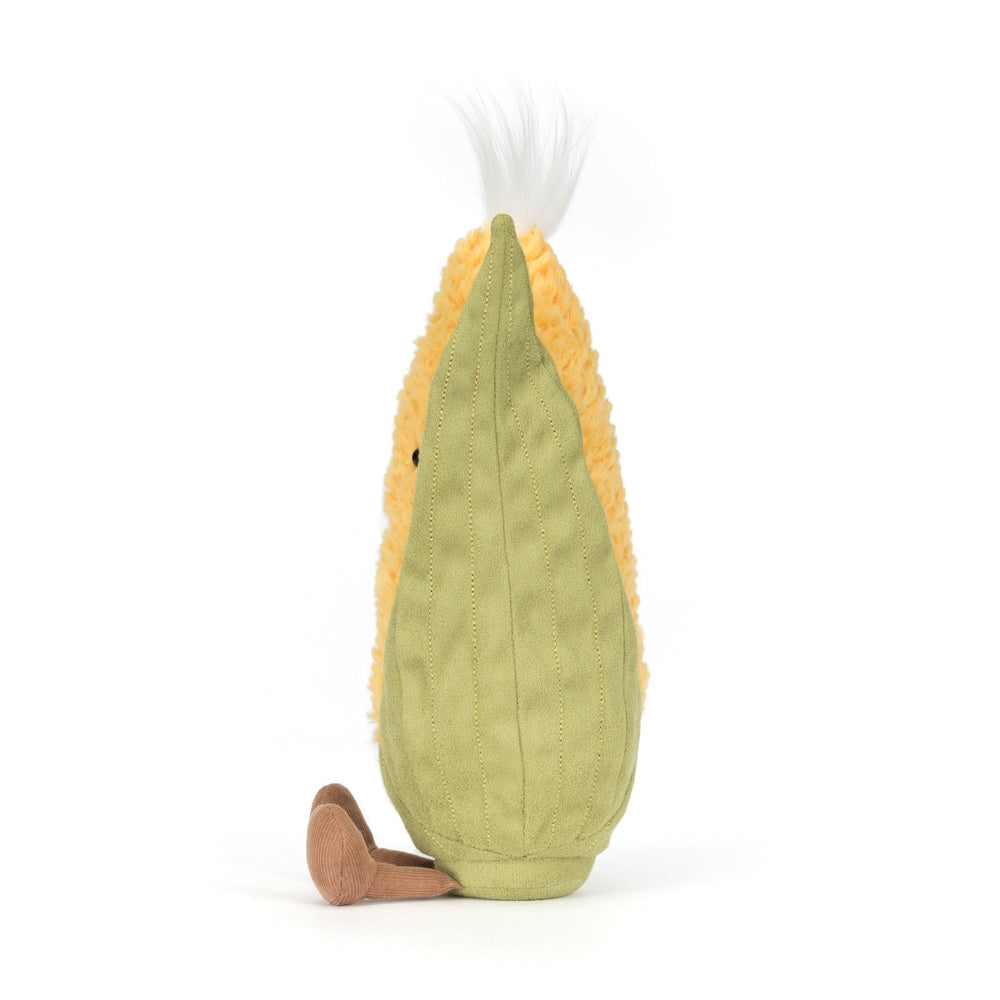 Detalj av Kosedyr Amuseables Sweetcorn maiskolbe 27 cm