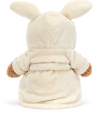 Kosedyr Bartholomew Bear badekåpe 26 cm bakside