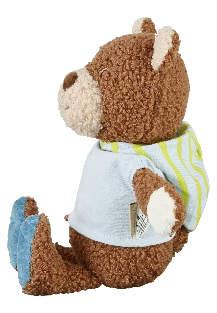 Kosedyr bjørn Bob M brun 26 cm polyester bakside