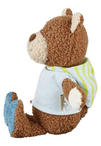 Kosedyr bjørn Bob M brun 26 cm polyester bakside