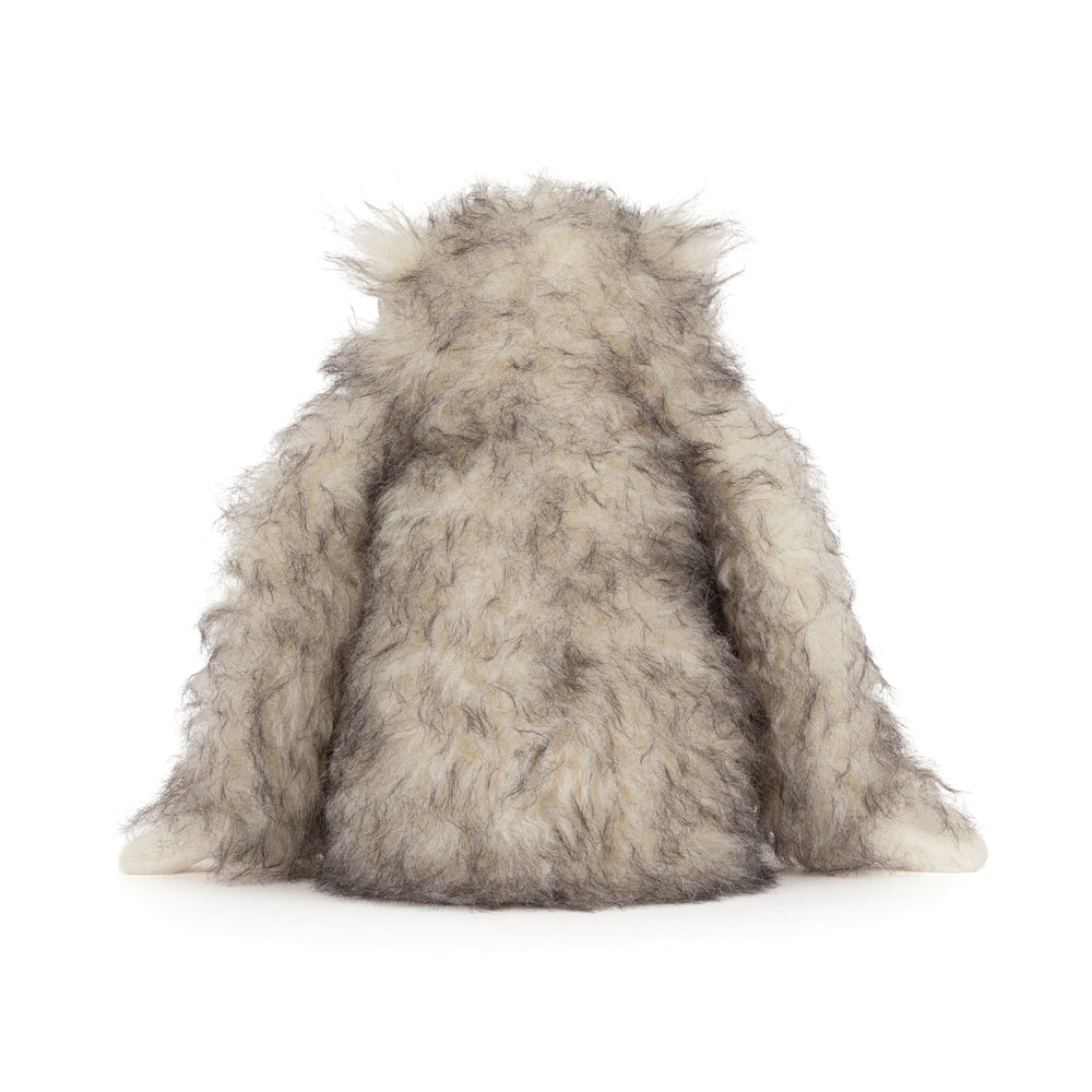 Detalj av Kosedyr Bretti Yeti snømann Jellycat