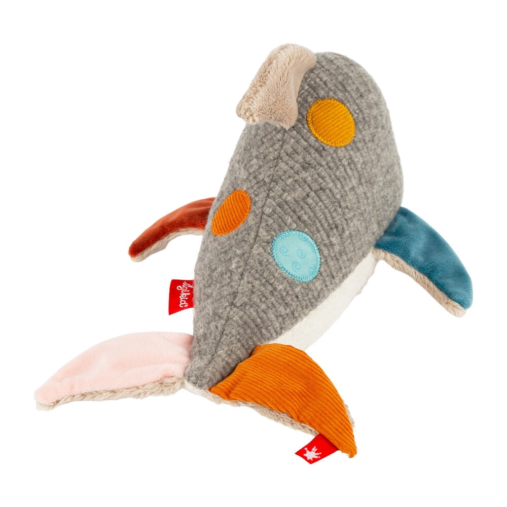 Kosedyr delfin Patchwork Sweety i plysj bakside