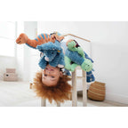 Kosedyr Dixi Triceratops 28 cm plysj bakside