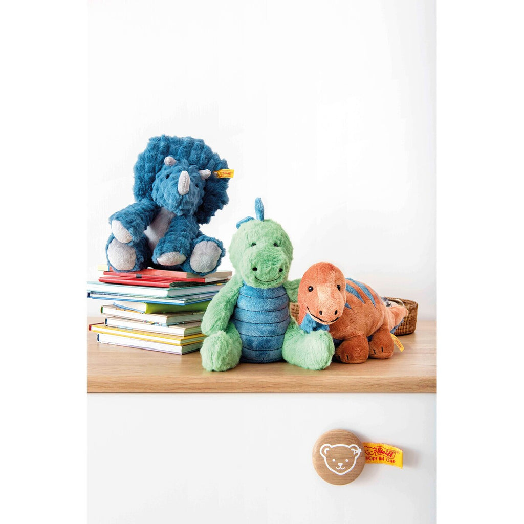 Detaljbilde av Kosedyr Dixi Triceratops 28 cm plysj