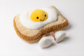 Kosedyr Egglantine Egg on Toast 12 cm polyester forfra