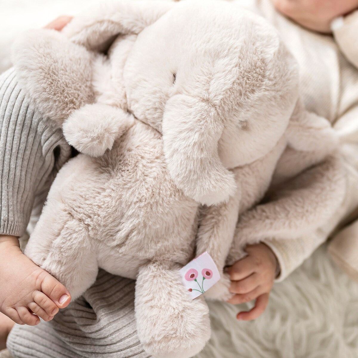 Kosedyr elefant FanFan 28 cm, fra fødsel - Nattou