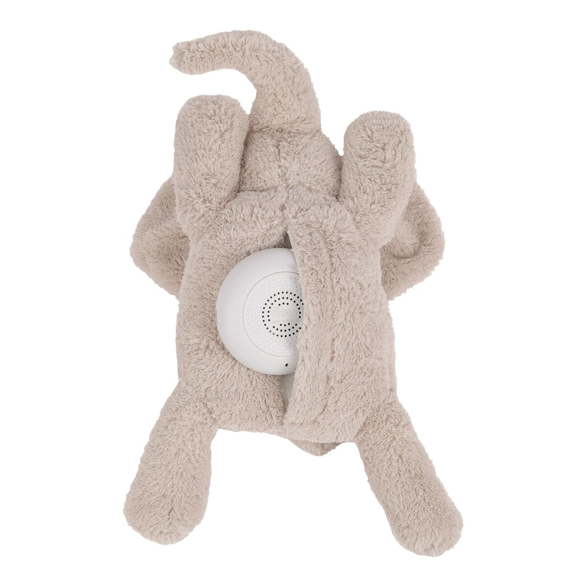 Kosedyr elefant George med hjerteslagfunksjon montert
