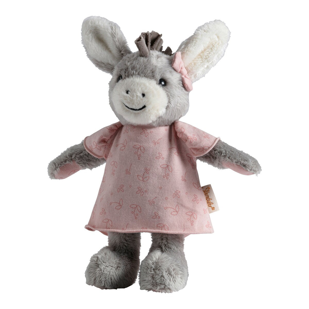 Kosedyr esel Emmi Girl 20 cm med rangle forfra