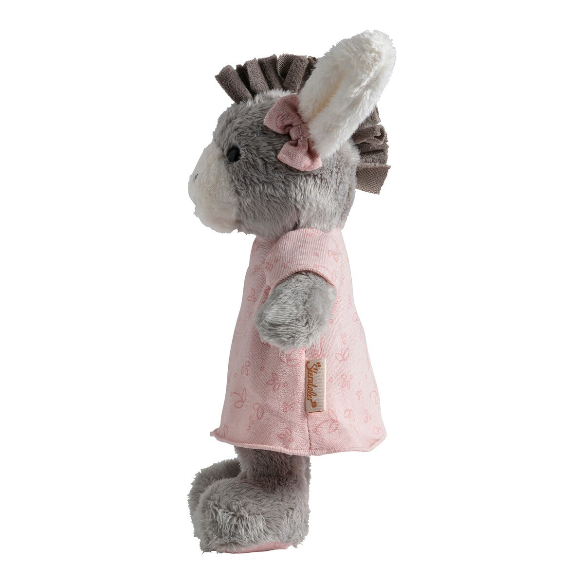 Kosedyr esel Emmi Girl 20 cm med rangle bakside