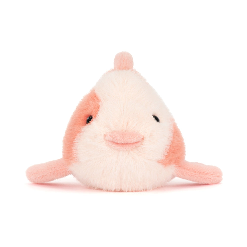 Montert Kosedyr Fancy Carp karpe 20 cm polyester Jellycat nærbilde