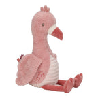 Kosedyr flamingo Safari Friends polyester rosa forfra