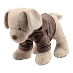 Kosedyr hund Lucky med t-skjorte 40 cm plysj forfra