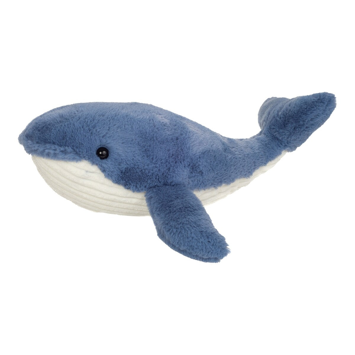 Kosedyr hval Waltraud 44 cm i plysj forfra