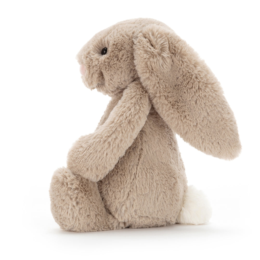 Kosedyr kanin Bashful Beige Bunny 31 cm bakside