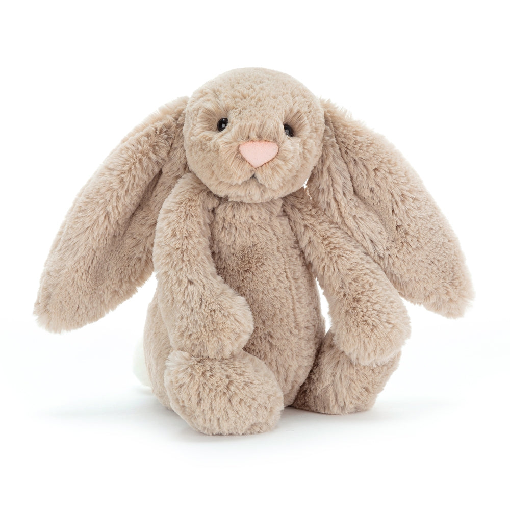 Kosedyr kanin Bashful Beige Bunny 31 cm forfra