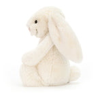Kosedyr kanin Bashful Cream Bunny Medium 31 cm bakside