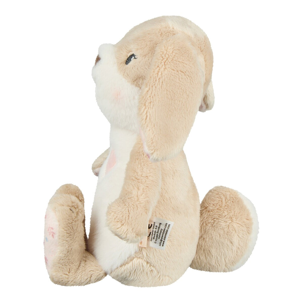 Montert kosedyr kanin Hanni med rangle 23 cm