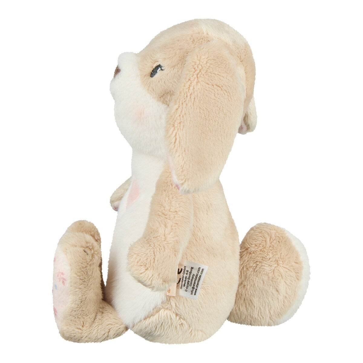 Montert kosedyr kanin Hanni med rangle 23 cm