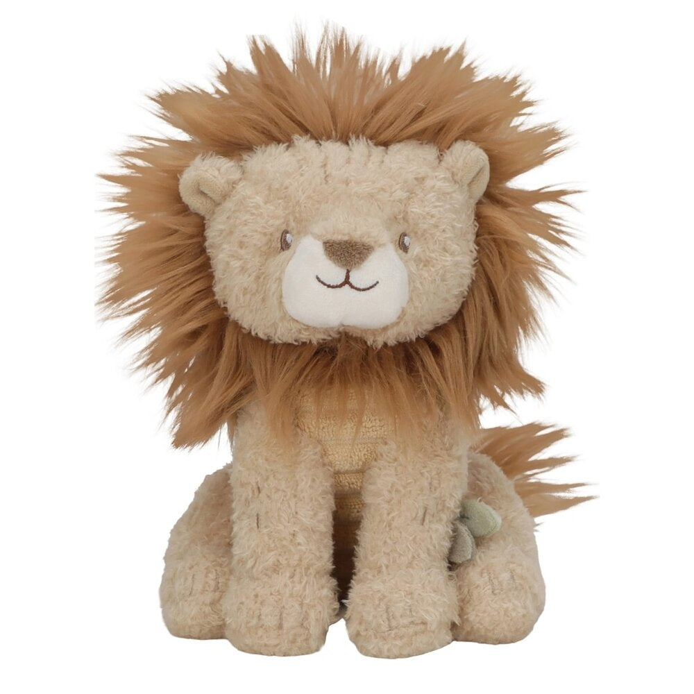 Kosedyr løve Safari Friends polyester Little Dutch forfra