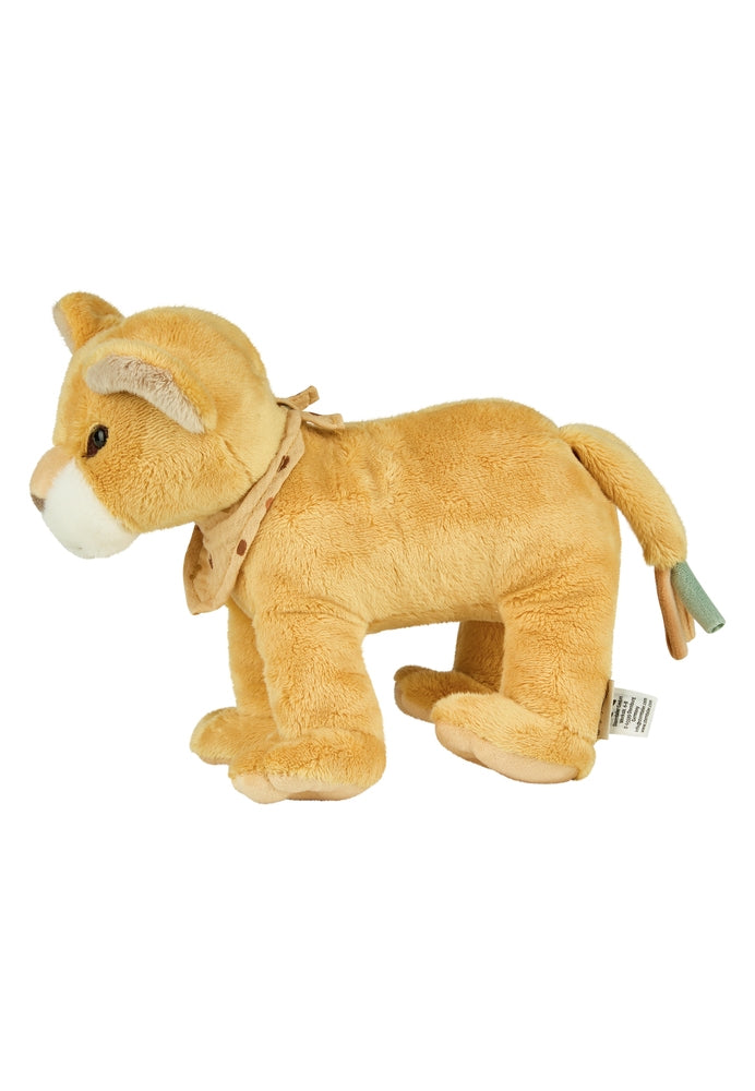 Montert kosedyr løve Leo L med rangle 25 cm - Sterntaler