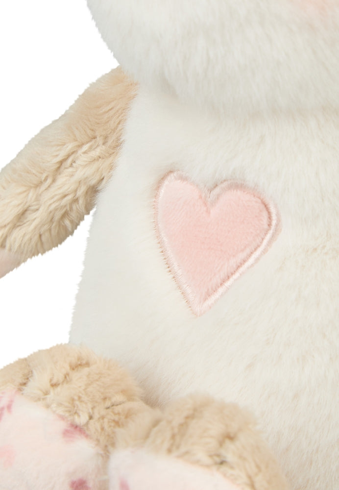 Montert kosedyr M Hanni med rangle 24 cm polyester