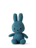 Kosedyr Miffy kordfløyel kanin Aviator Blue 23 cm