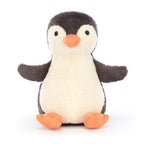 Nærbilde av kosedyr pingvin Peanut Penguin medium 24 cm