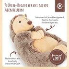 Kosedyr pinnsvin med magneter polyester 30 cm montert