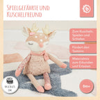 Kosedyr rådyr polyester 44 cm bakside