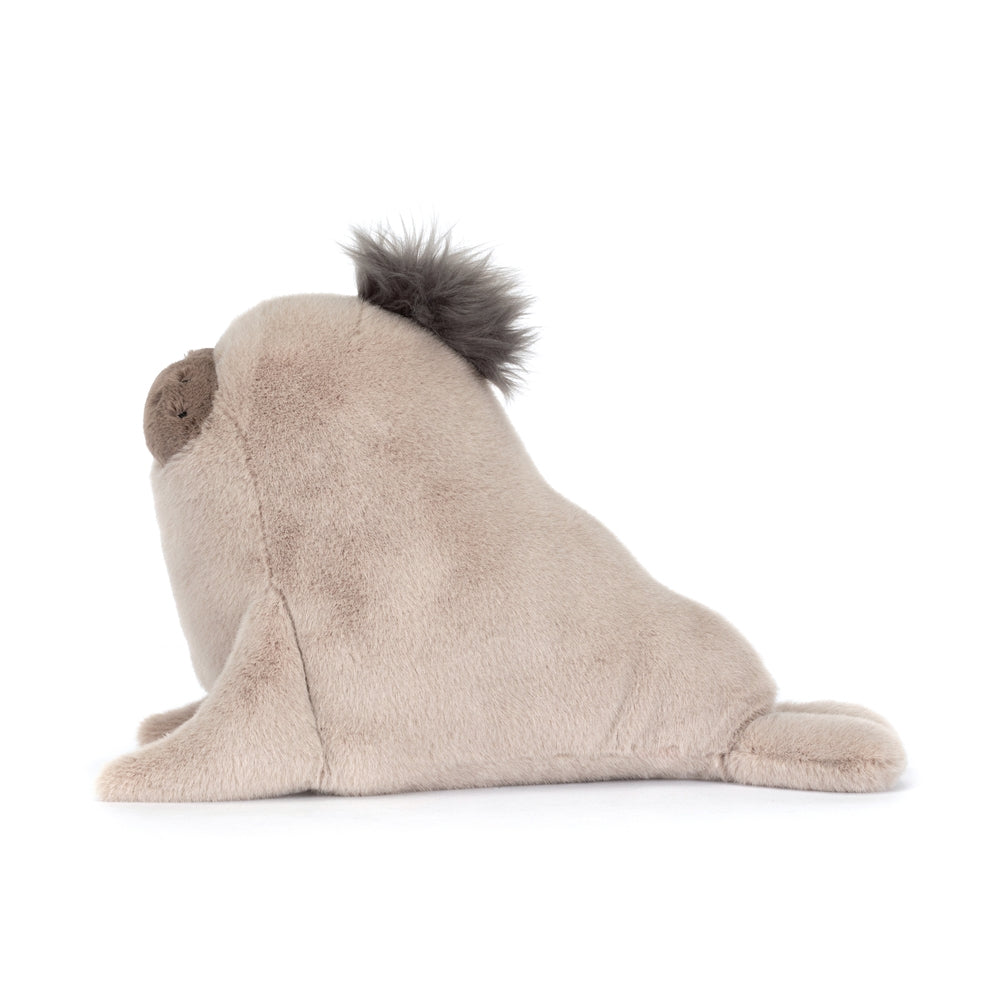 Kosedyr Roarwell sjøløve Jellycat bakside