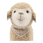 Kosedyr sau Flocke med rangle 20 cm bouclé montert