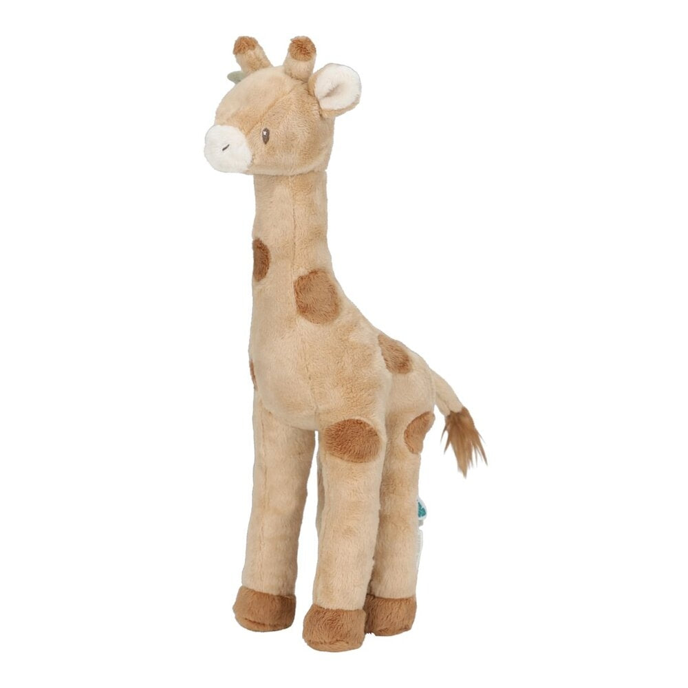 Kosedyr sjiraff gul fra Safari Friends kolleksjon, forfra