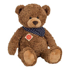 Kosedyr teddybjørn 48 cm plysj vaskbar fra fødsel forfra