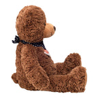 Kosedyr teddybjørn 48 cm plysj vaskbar fra fødsel bakside