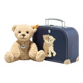 Kosedyr teddybjørn Ben 21 cm med koffert fra Steiff, forfra